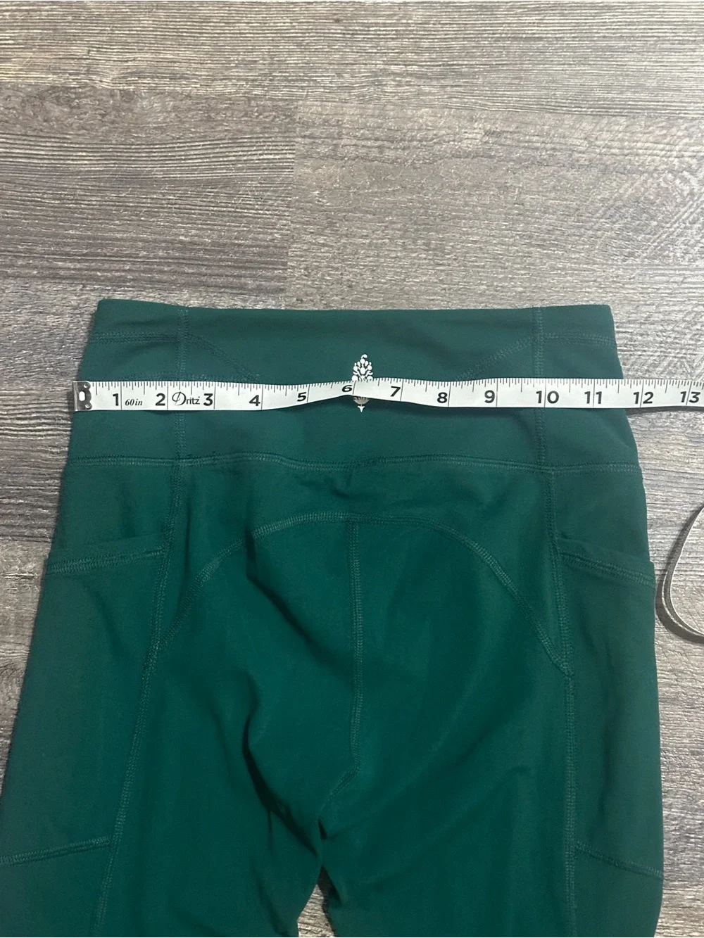 Free People Forest Green Bootcut Flare Pants